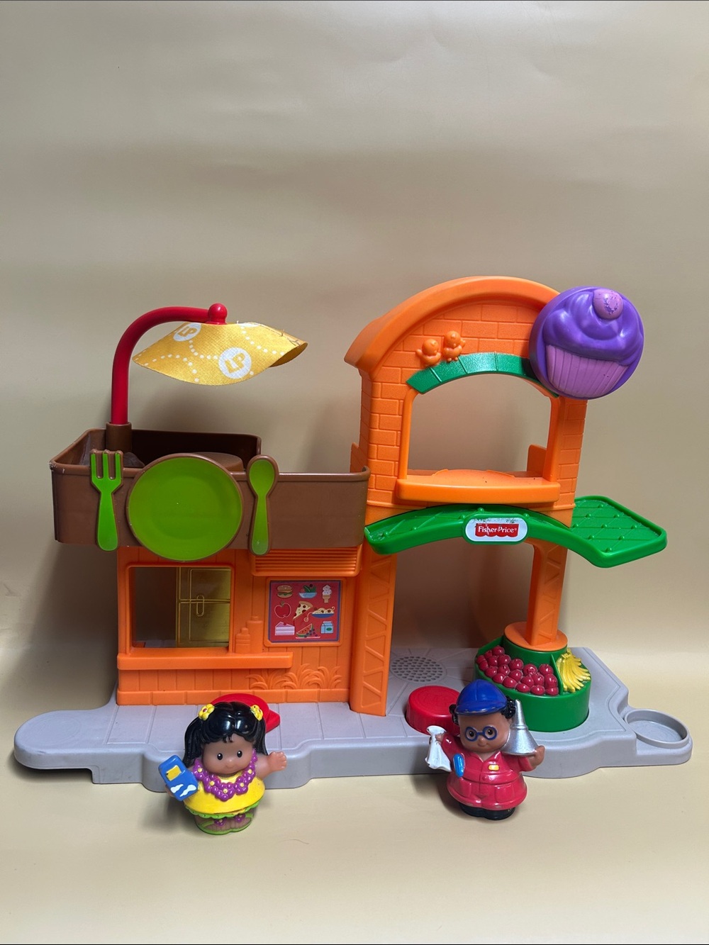Fisher Price® – Little People™ – Manners Marketplace with figurines WORK English